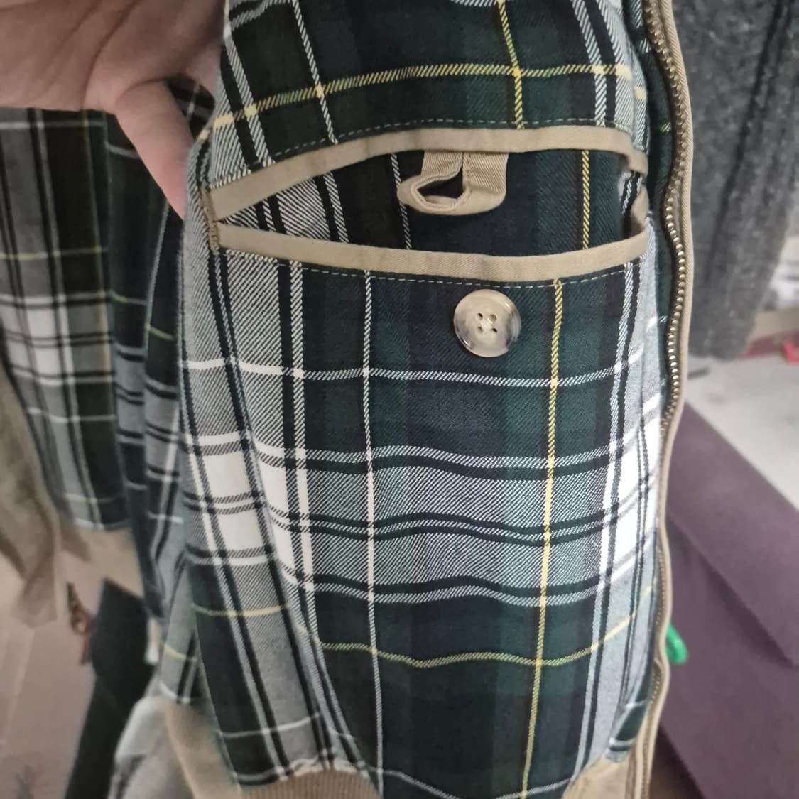 [XL] 폴로 랄프로렌 해링턴 자켓 베이지 바라쿠다 스타일 상품이미지3