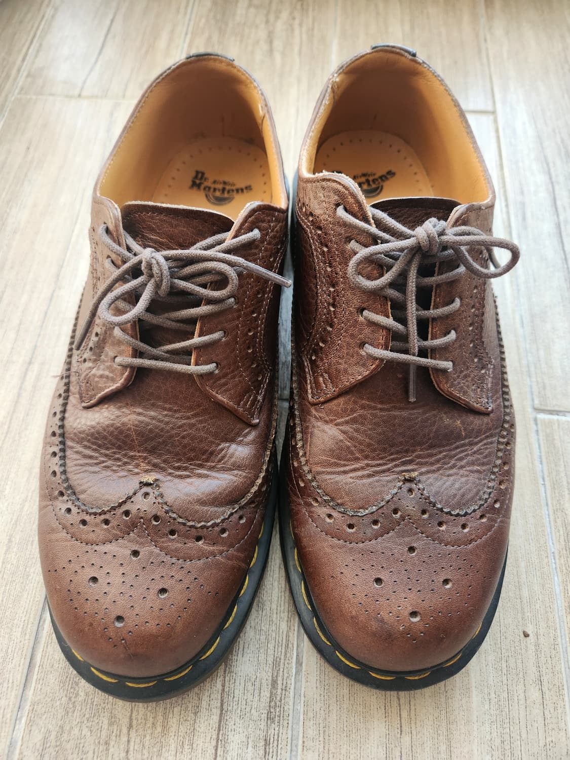 닥터마틴 브라운 윙팁 (260) 상품이미지2