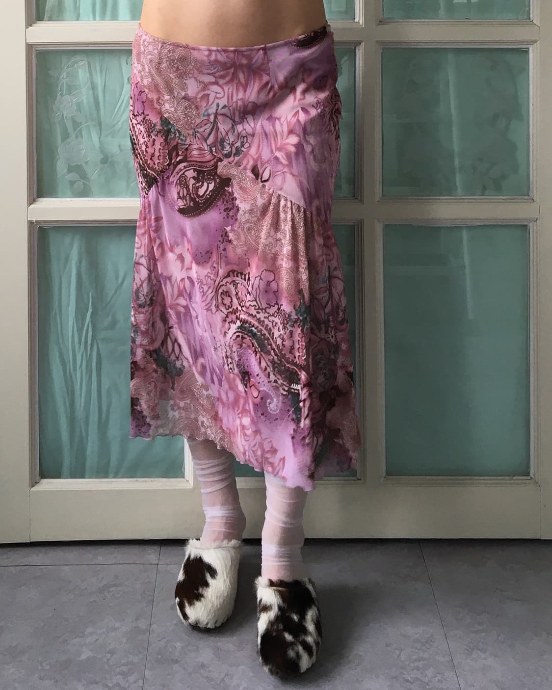 Oriental mood mesh skirt 상품이미지4
