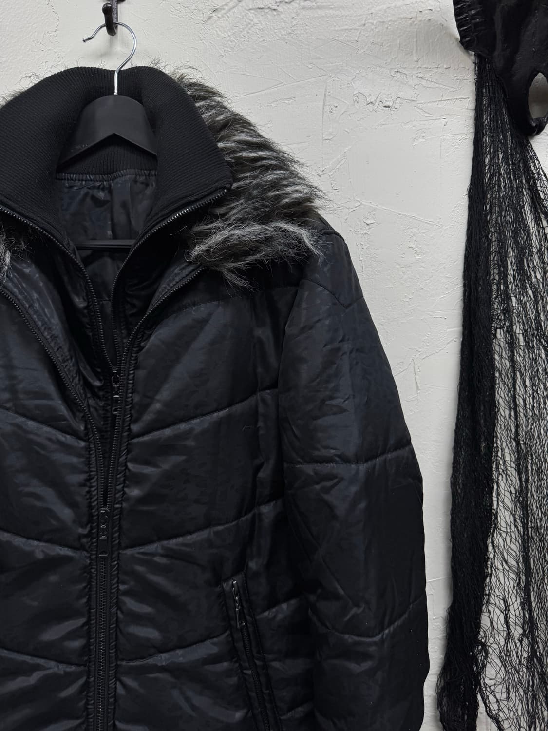 Semantic design 00s vkei leopard fur jac 상품이미지4