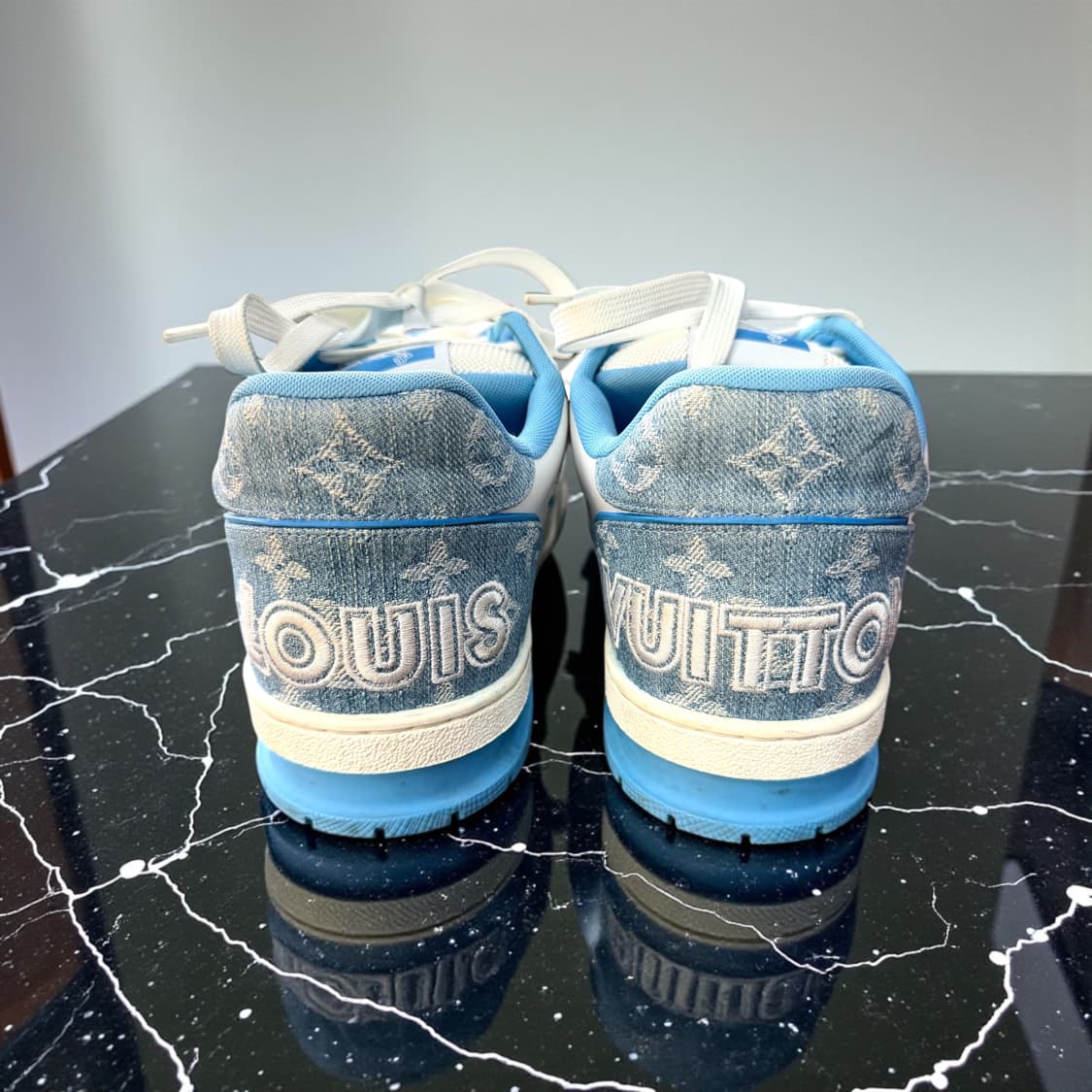260~265/ 루이비통 벨크로 데님 마린 스니커즈 상품이미지6