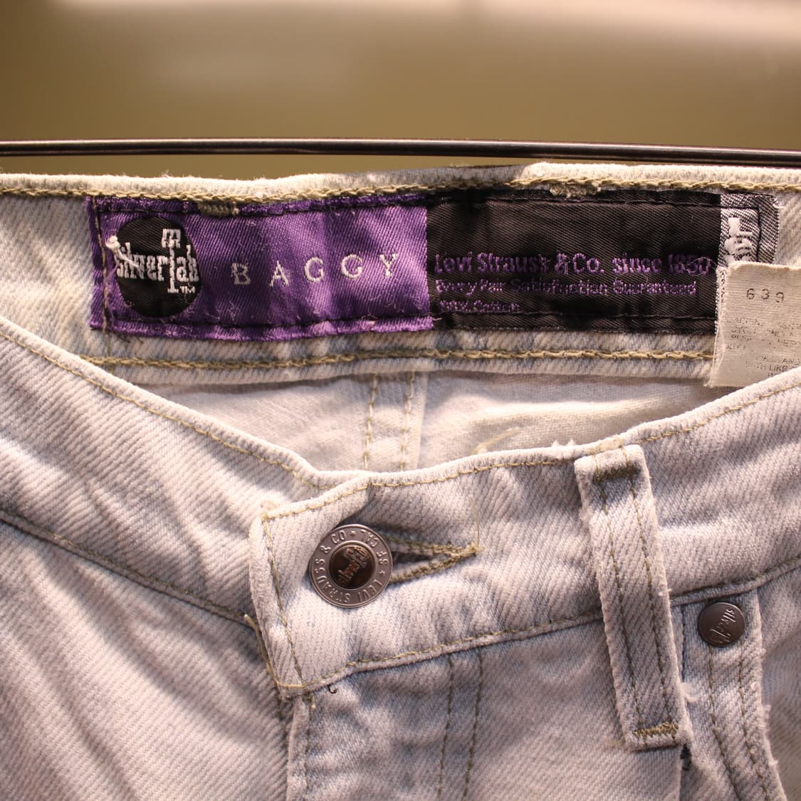 90s USA Levis SilverTab Baggy Fit 상품이미지2