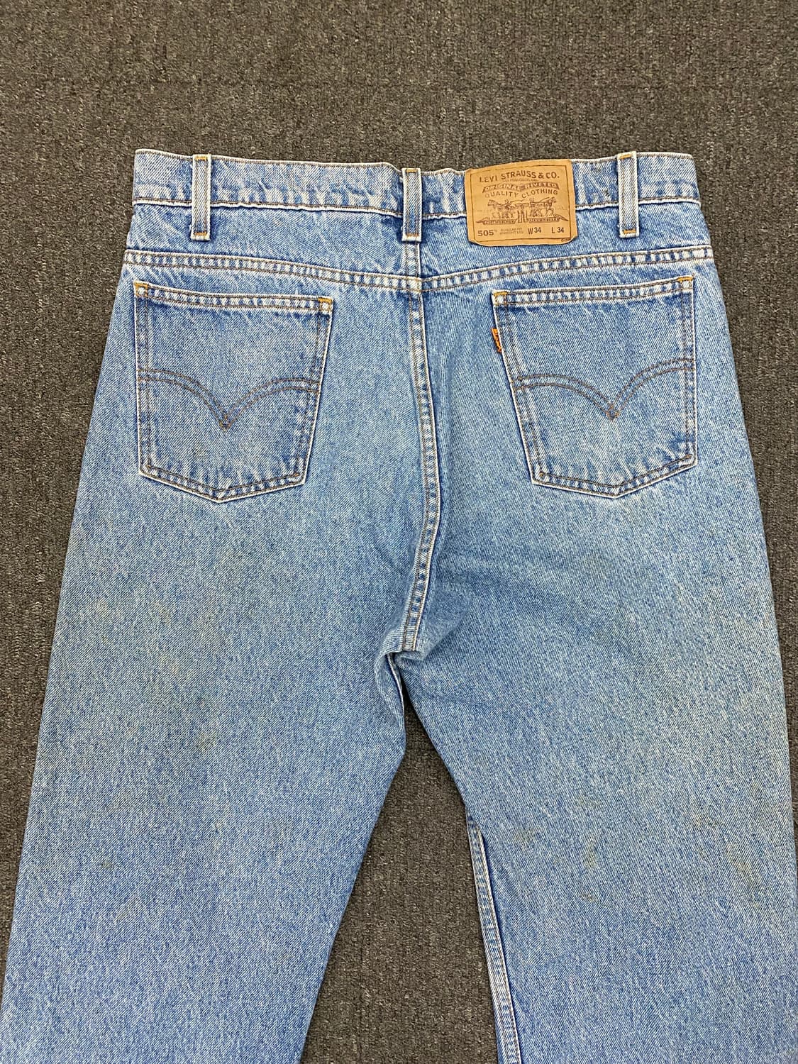 90s Levis 리바이스 505 오렌지탭 데님팬츠 상품이미지5