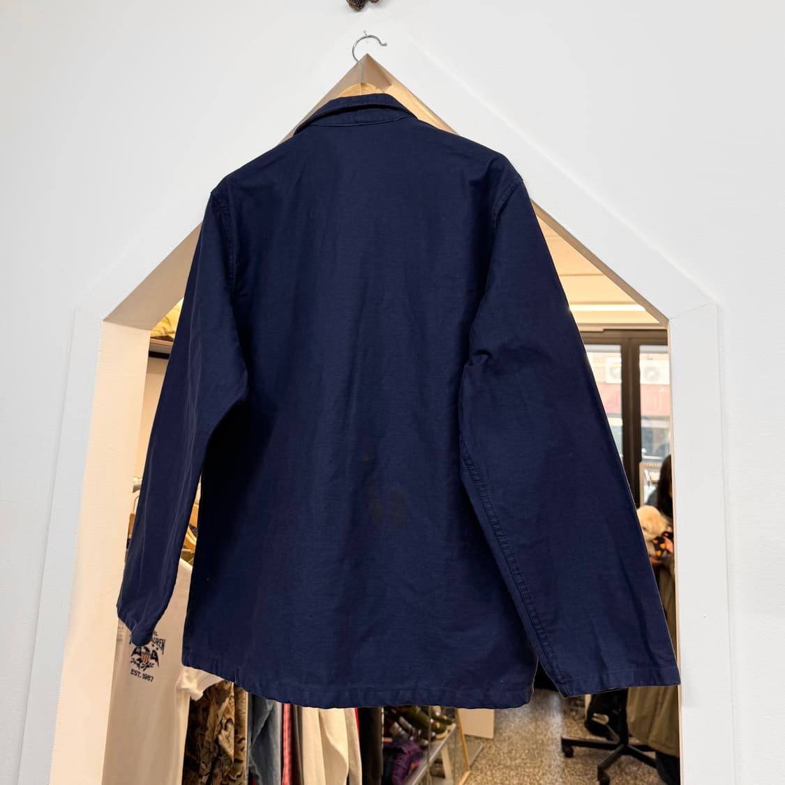 90s 빈티지 몰스킨 프렌치 워크 자켓 (XL)   상품이미지4