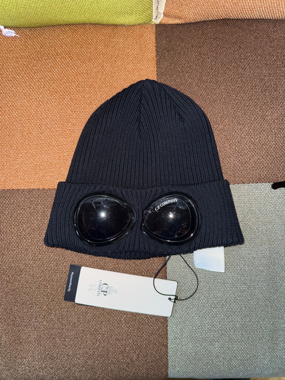 C.P. Company Extra Fine Goggle Beanie 상품이미지1