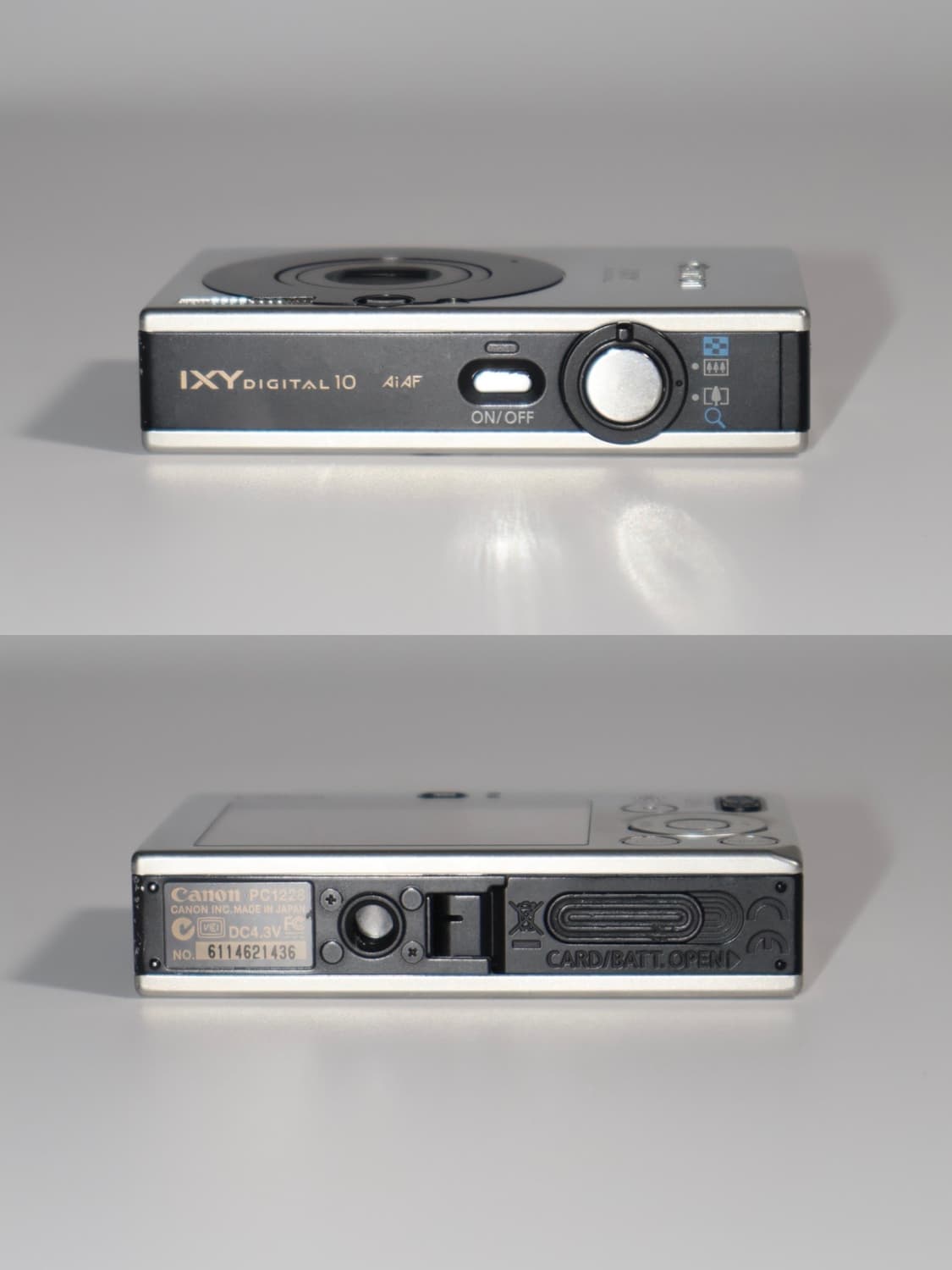 [미품,풀구성!] 캐논 익시ixy 10(익서스ixus 70) 실버 디카 상품이미지10