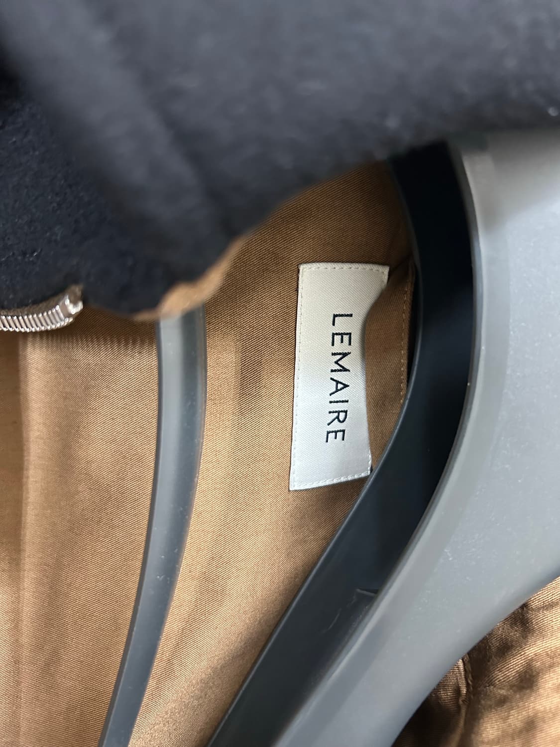 44 르메르 울 블루종 블랙 상품이미지4