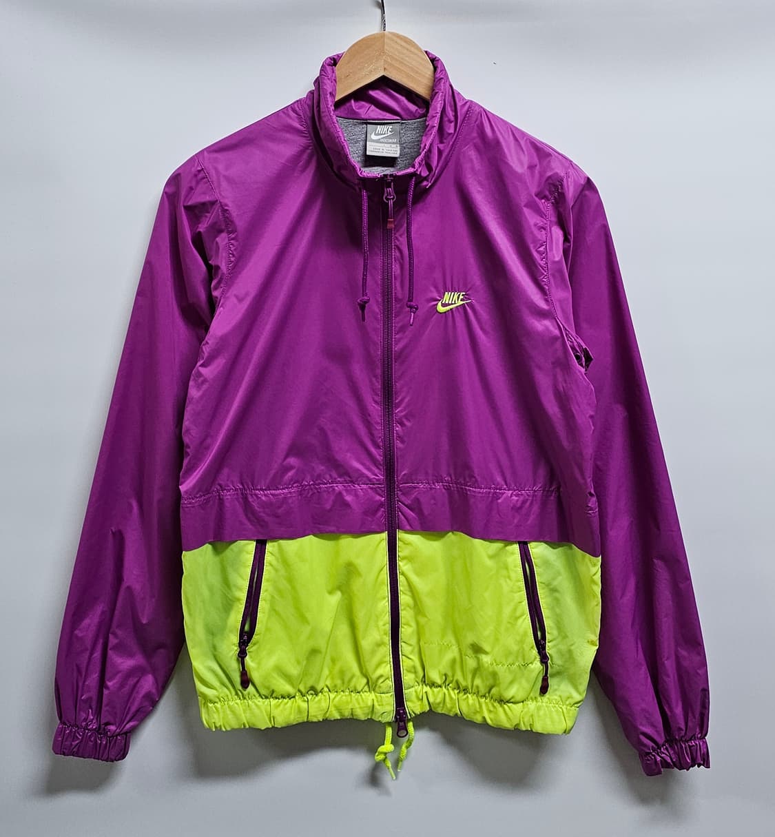 나이키 여성 컬러블록 바람막이 L 상품이미지1