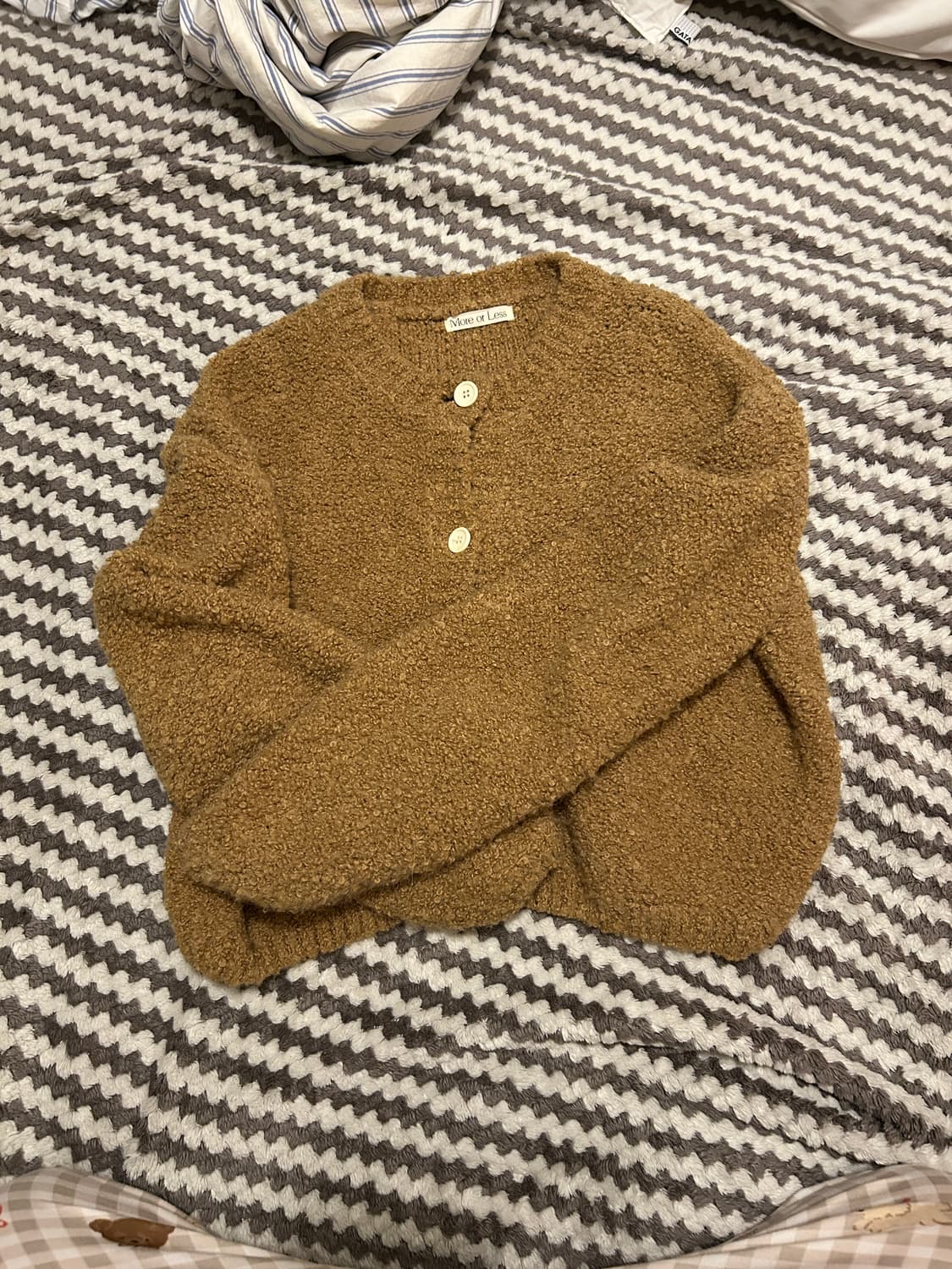 모어올레스 부클 가디건 상품이미지3