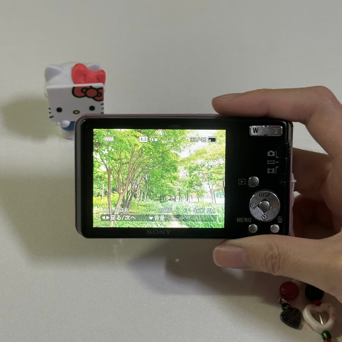 [작례O]🫧소니 사이버샷 DSC-W350 핑크 빈티지 디지털 카메라 상품이미지4