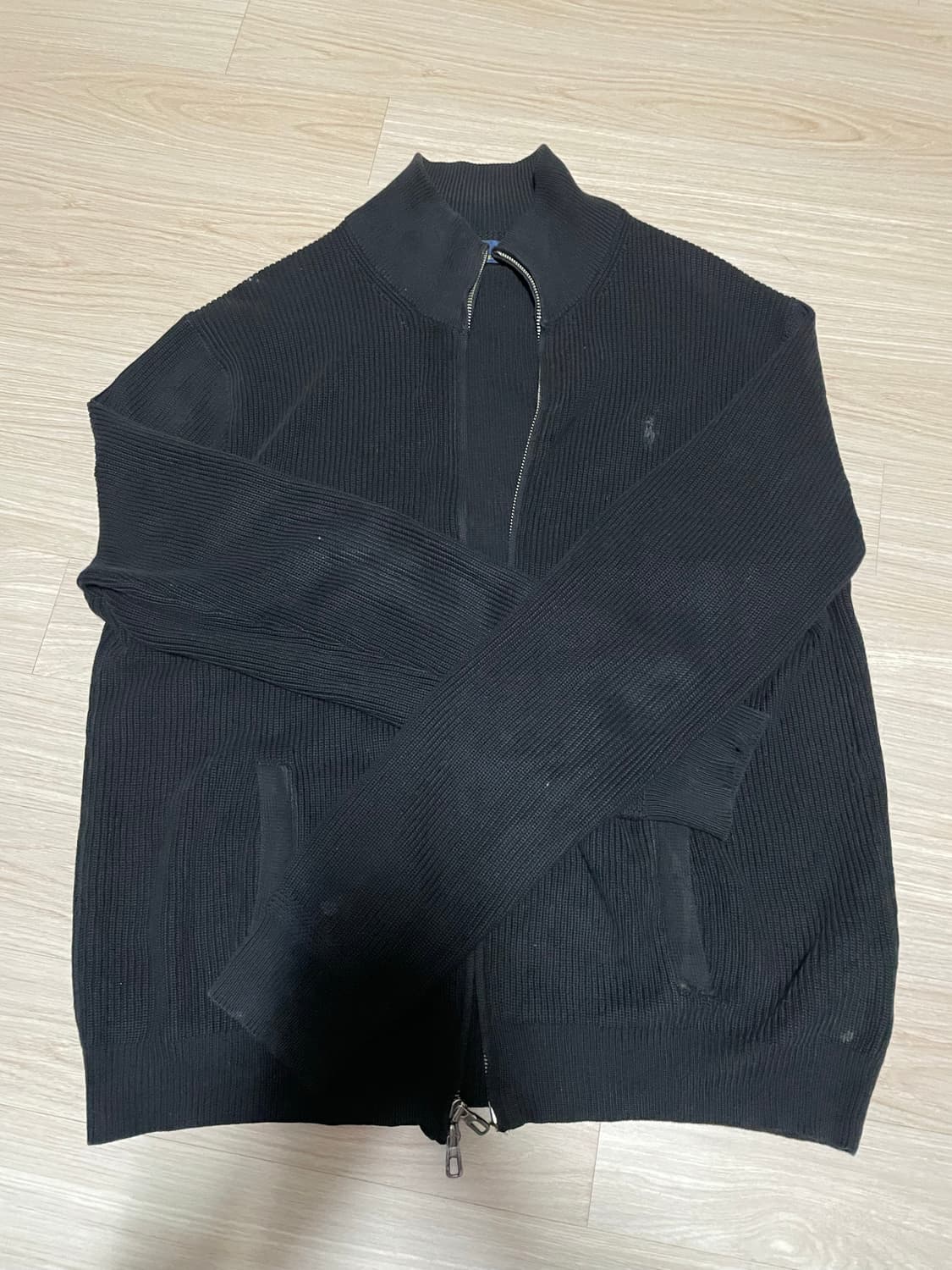 폴로 니트 집업 팝니다 상품이미지1