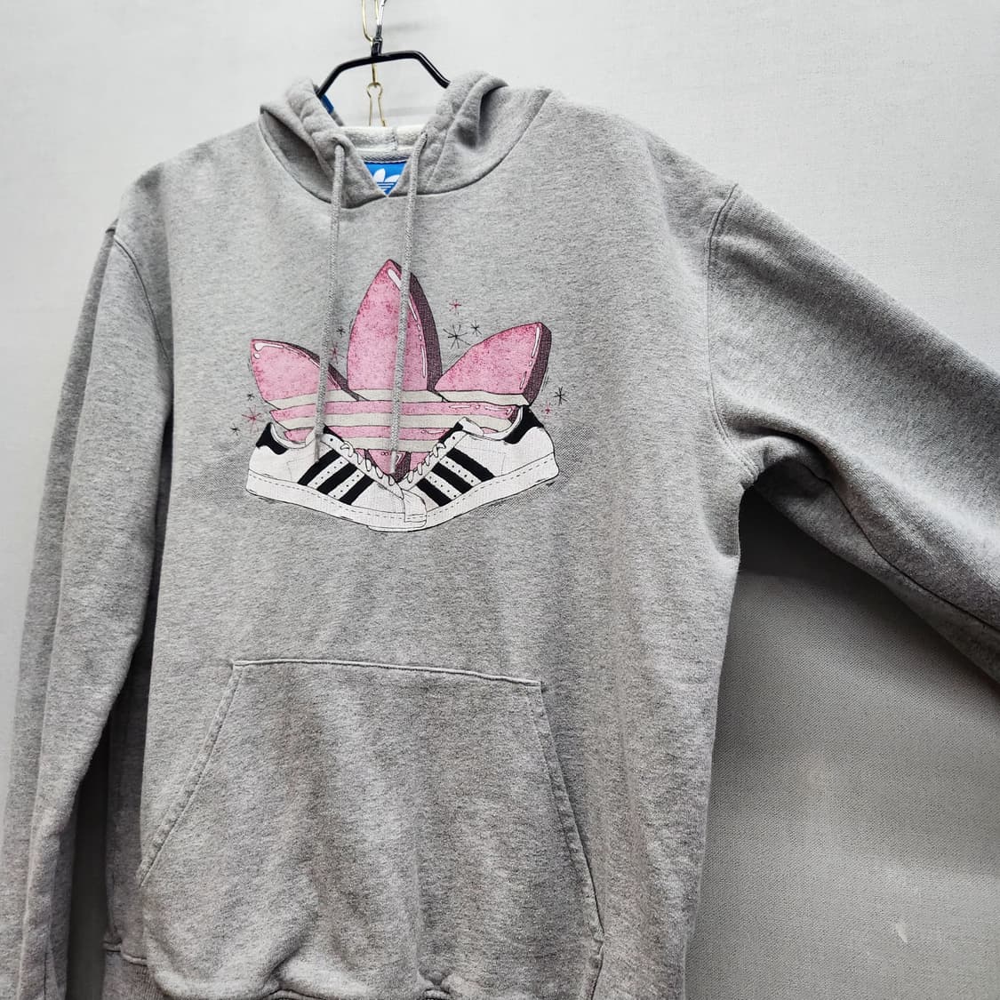 아디다스 빅로고 후드티 L 상품이미지2