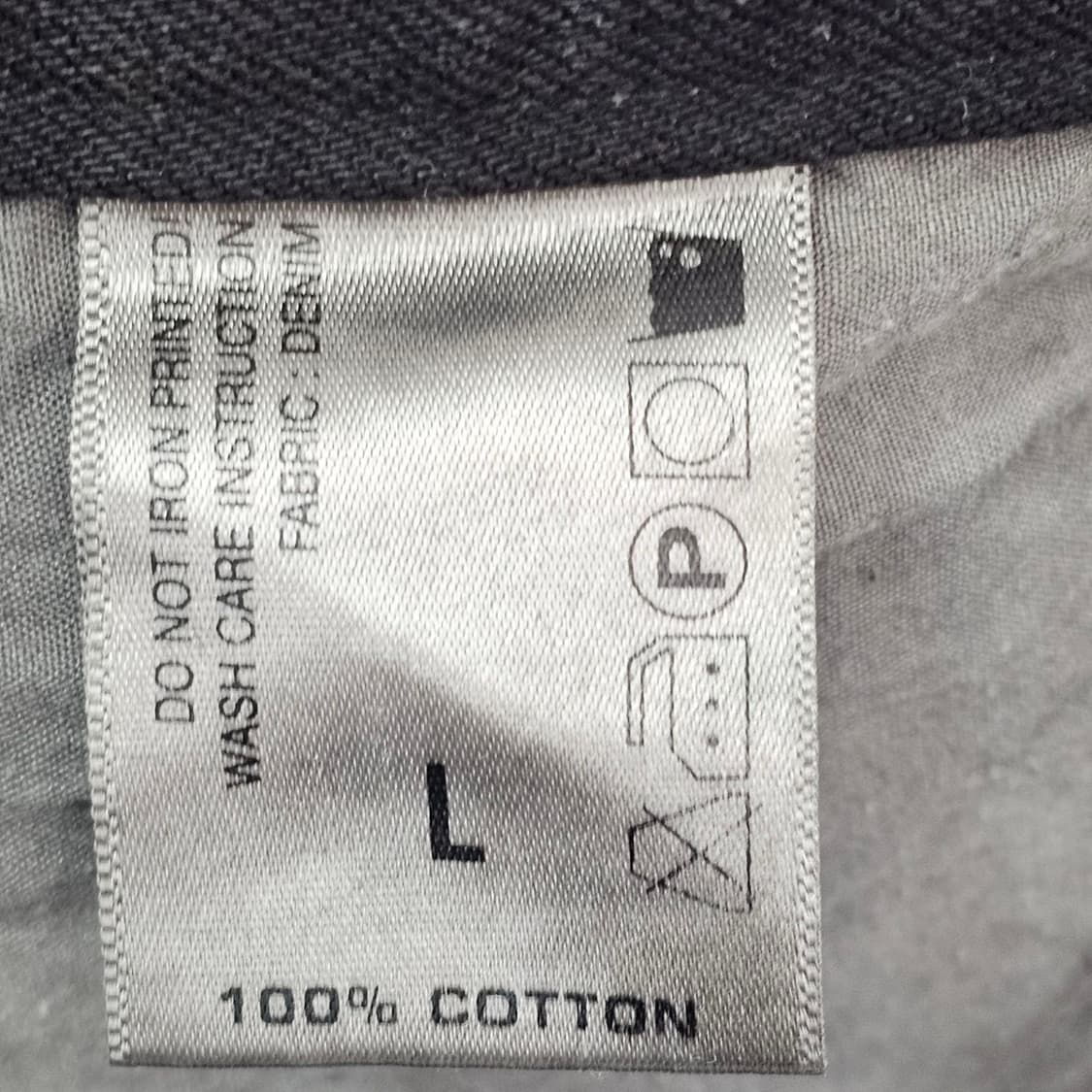  DISCOVERED 데미지 블랙 데님 숏팬츠 상품이미지3