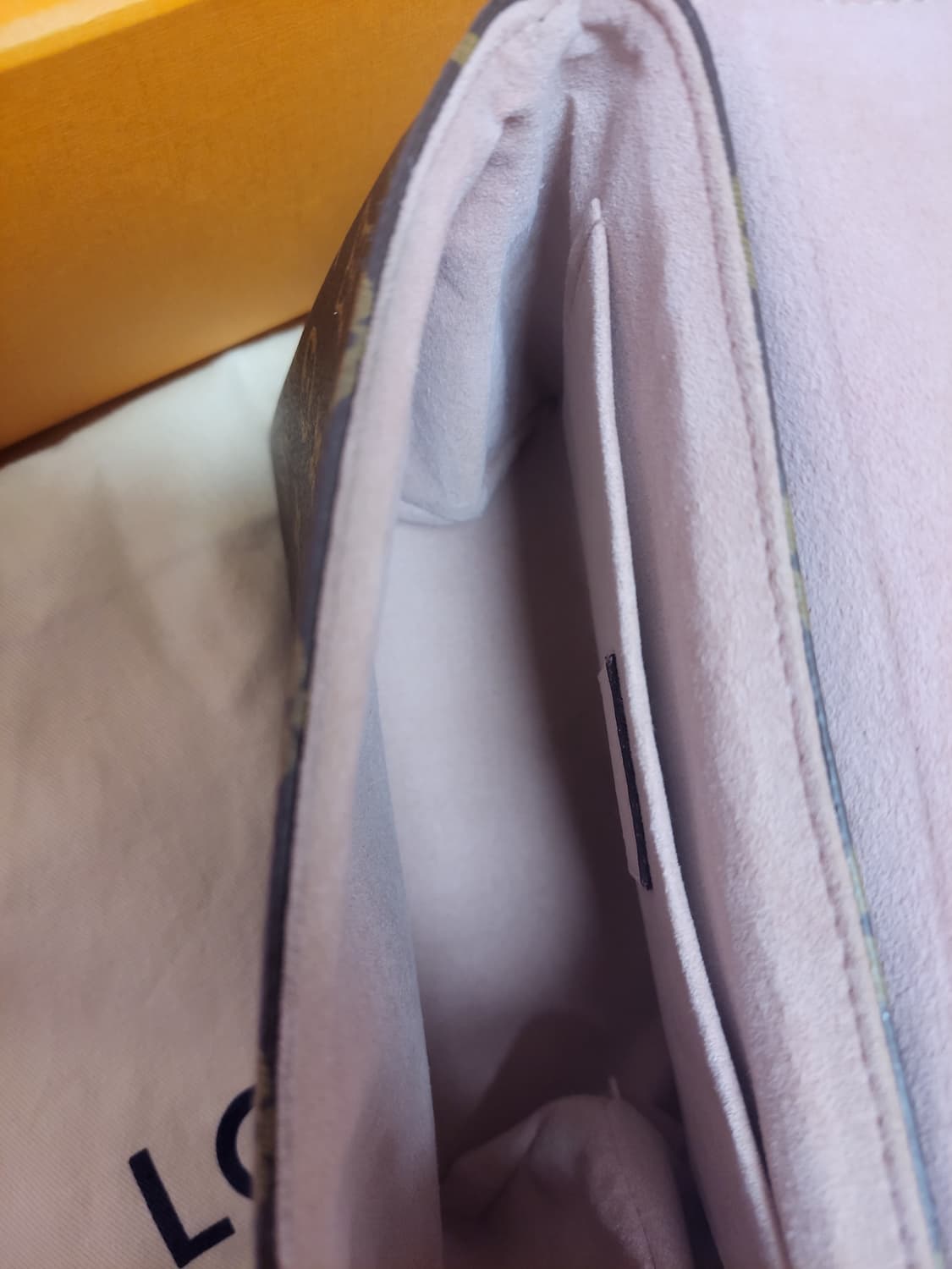 정품)급처상태좋음!루이비통 핑크 록키bb 탑핸들 크로스백 토트백 가방 상품이미지7