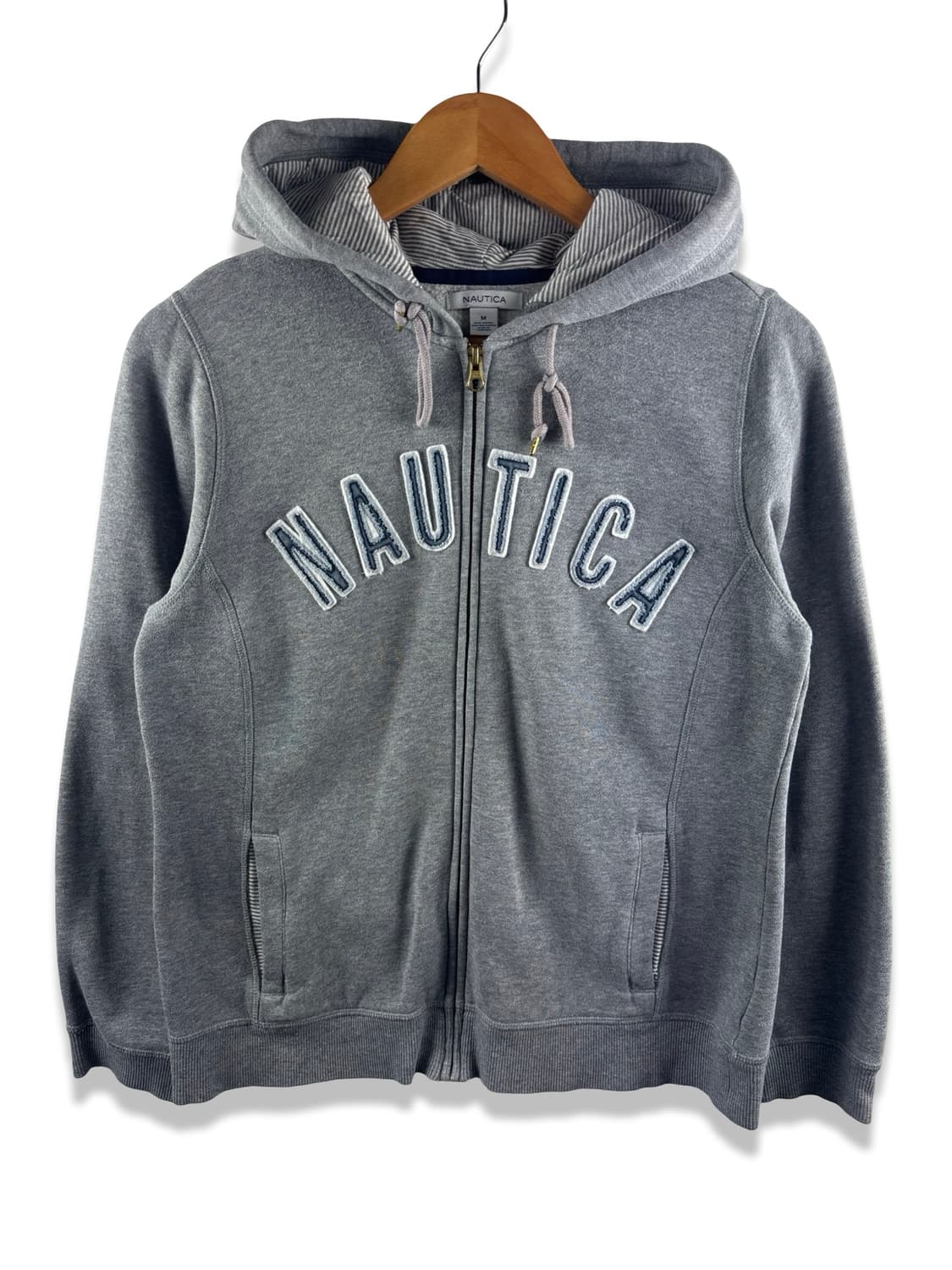 Nautica 스펠아웃 아치로고 후드집업3112 상품이미지1