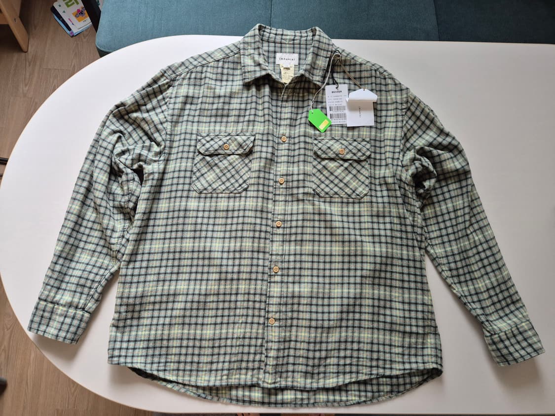 카키스 하우스 체크 셔츠 상품이미지2