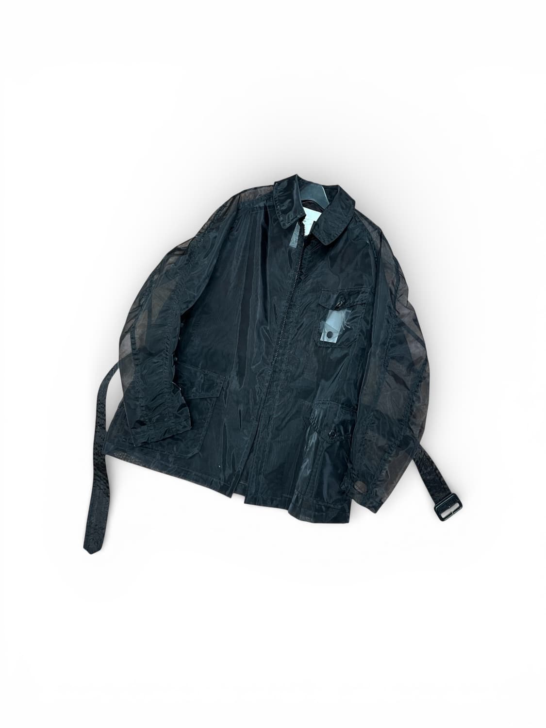 마르지엘라 오버핏 시스루 덱자켓/트러커/사파리 상품이미지6