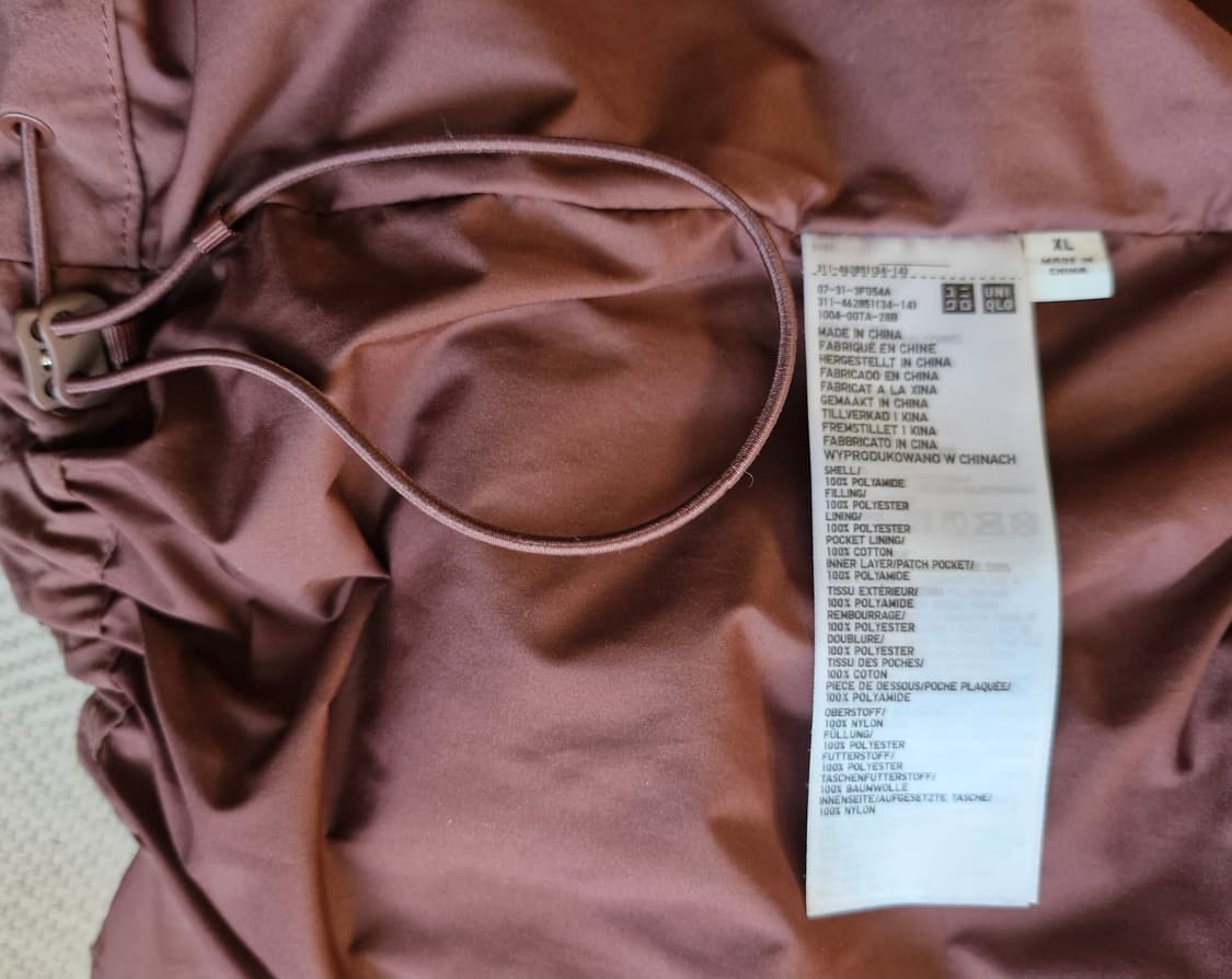 유니클로 U 패디드 볼륨 재킷 XL 상품이미지6