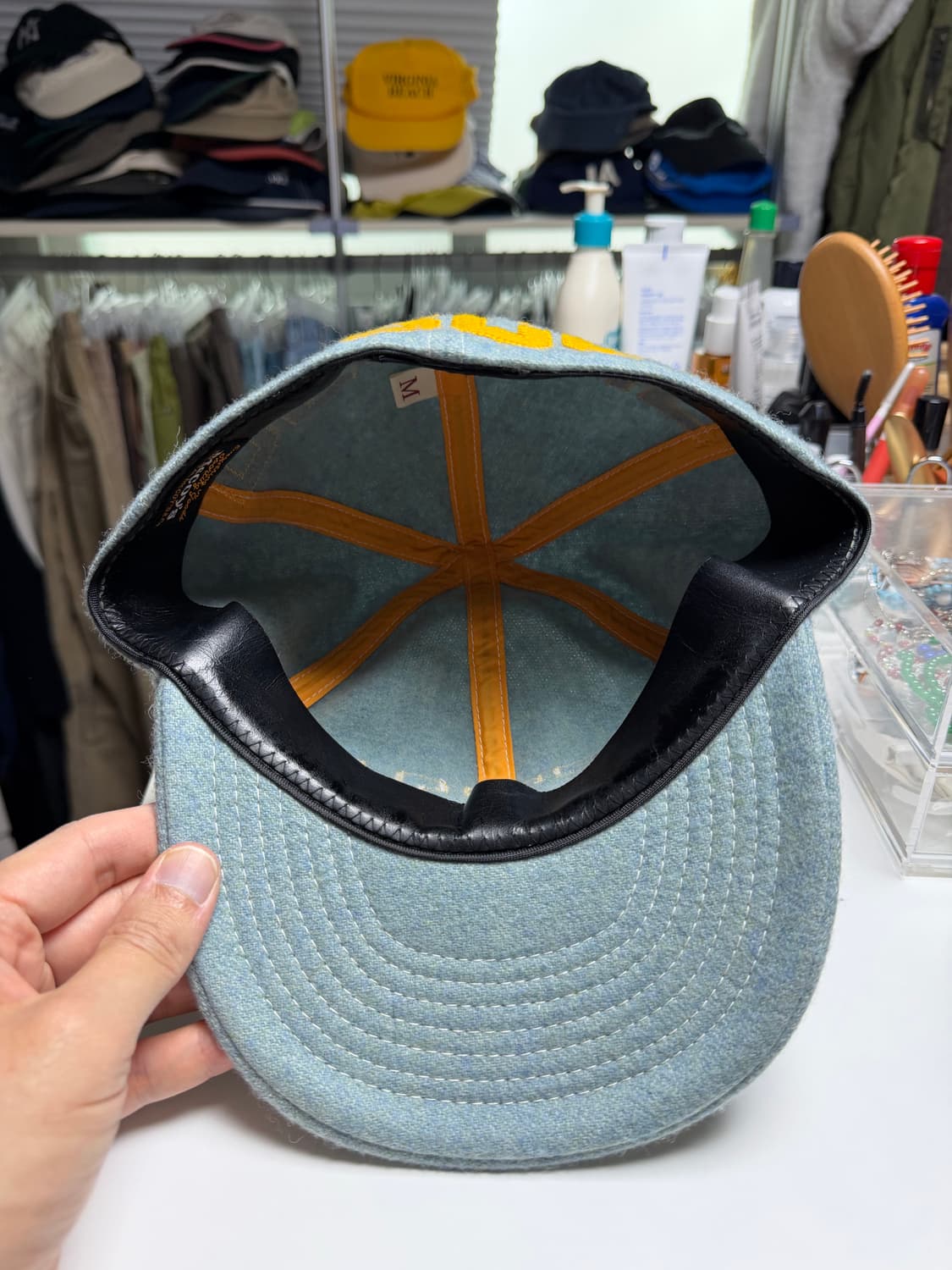 리얼맥코이 울 캡 상품이미지3