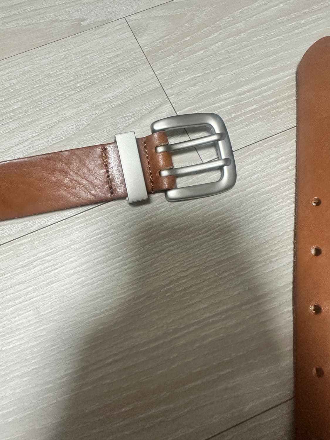 빈티지 벨트 브라운 상품이미지2
