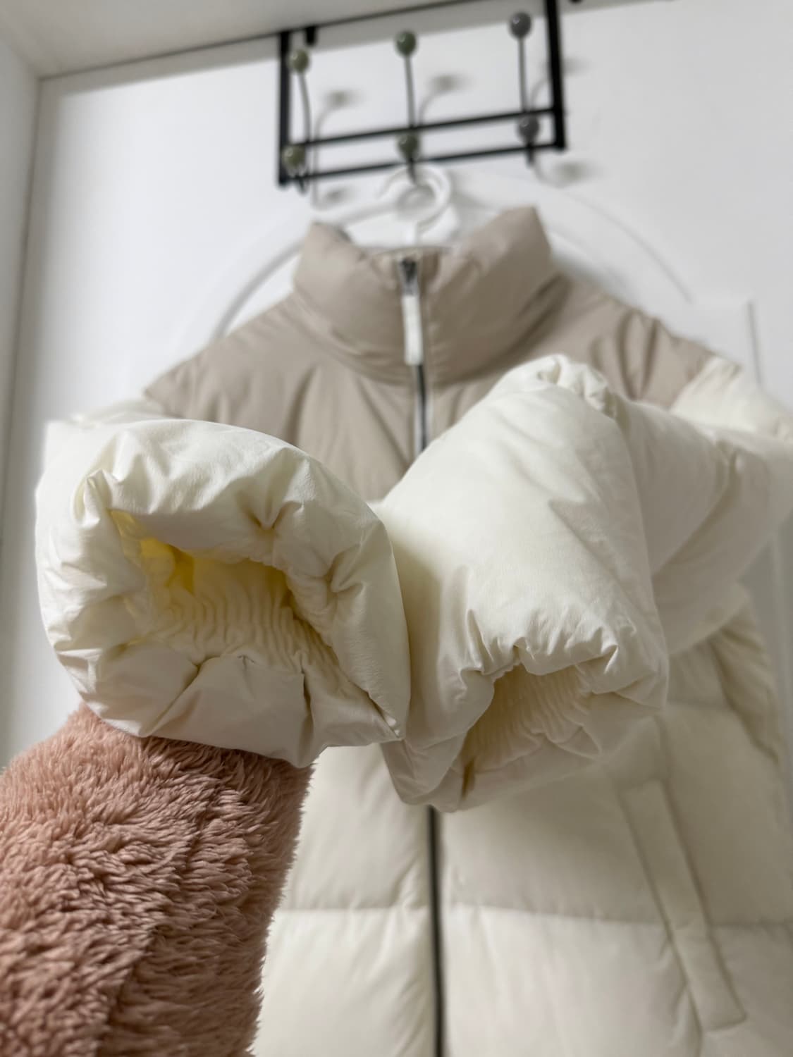 S사이즈 여성 노스페이스 슈퍼플렉스 눕시 롱패딩 상품이미지3