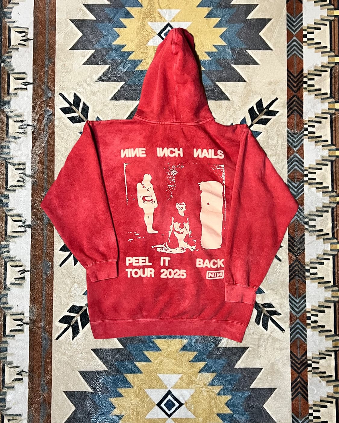 25’s NIN Peel It Back Tour Hoodie 상품이미지3