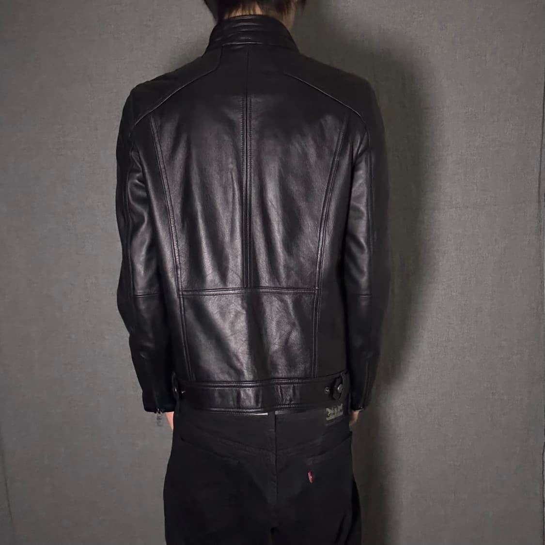 ltaly lamb skin leather jacket 상품이미지6