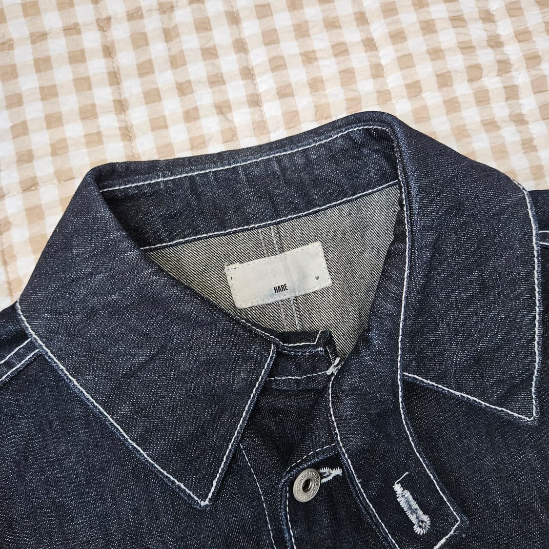 HARE 하레 데님 청자켓 남자100 상품이미지2