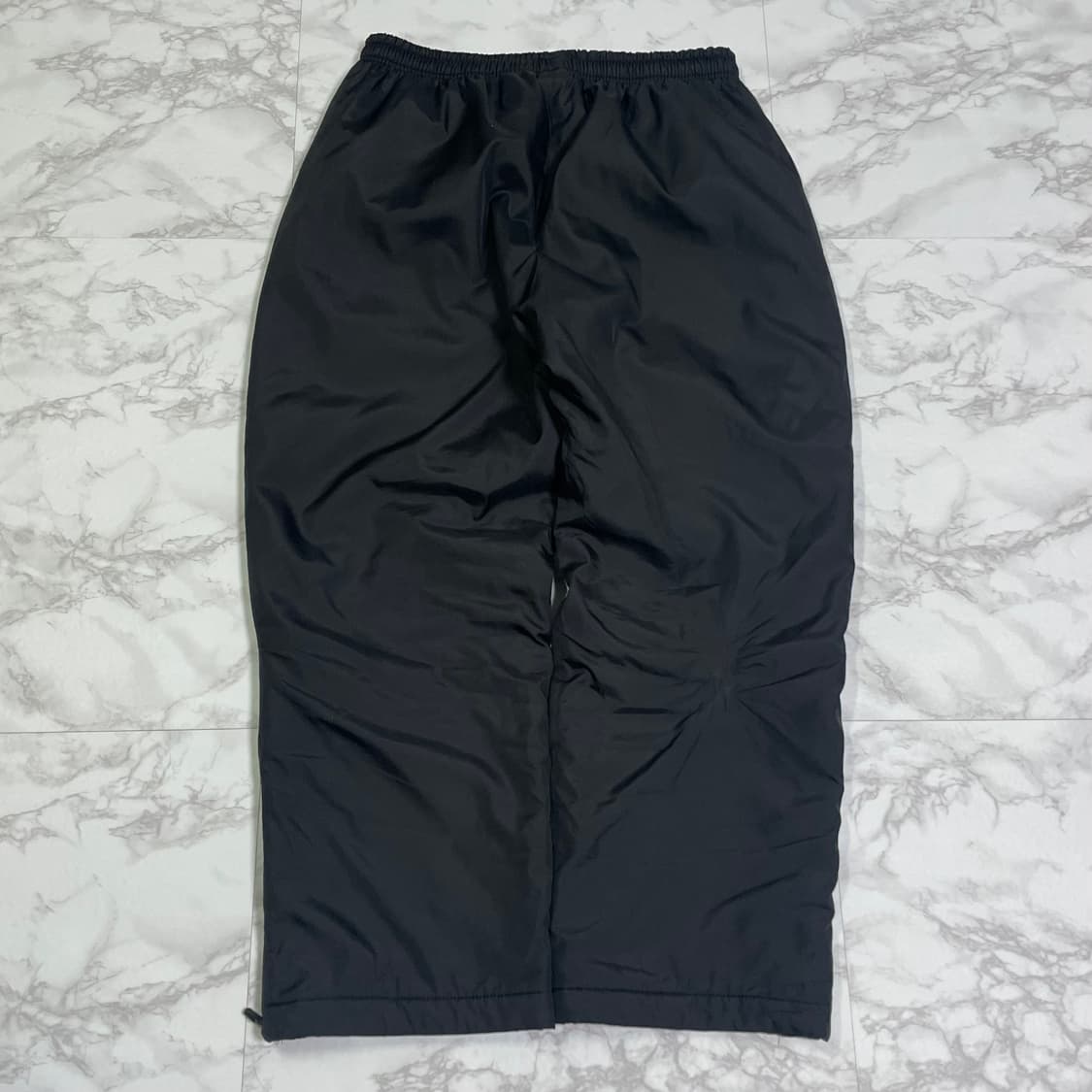 XXL 나이키 스우시 블랙 나일론 팬츠 상품이미지5
