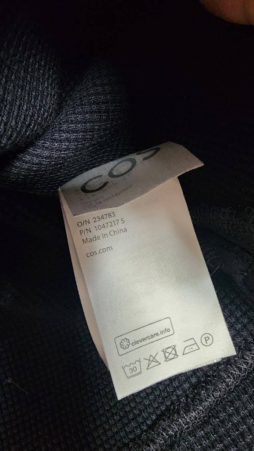 코스 남자 카라스웻티셔츠m 상품이미지6