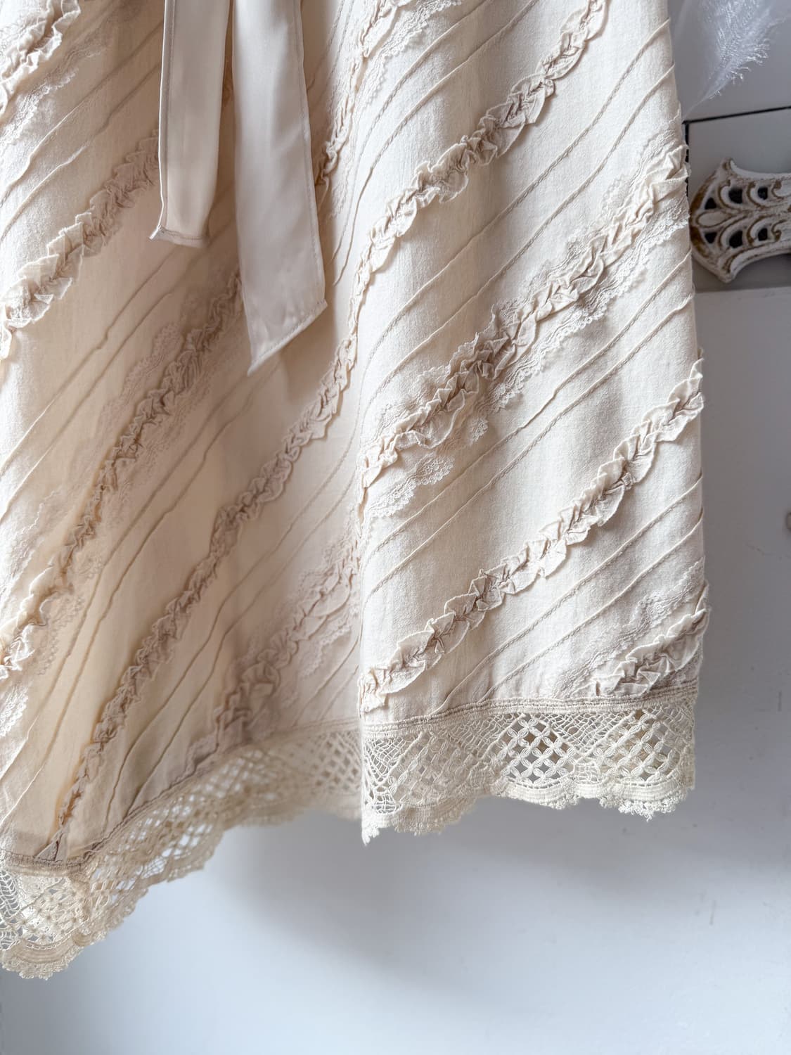 Cotton Lace Button Dress 0316 상품이미지2