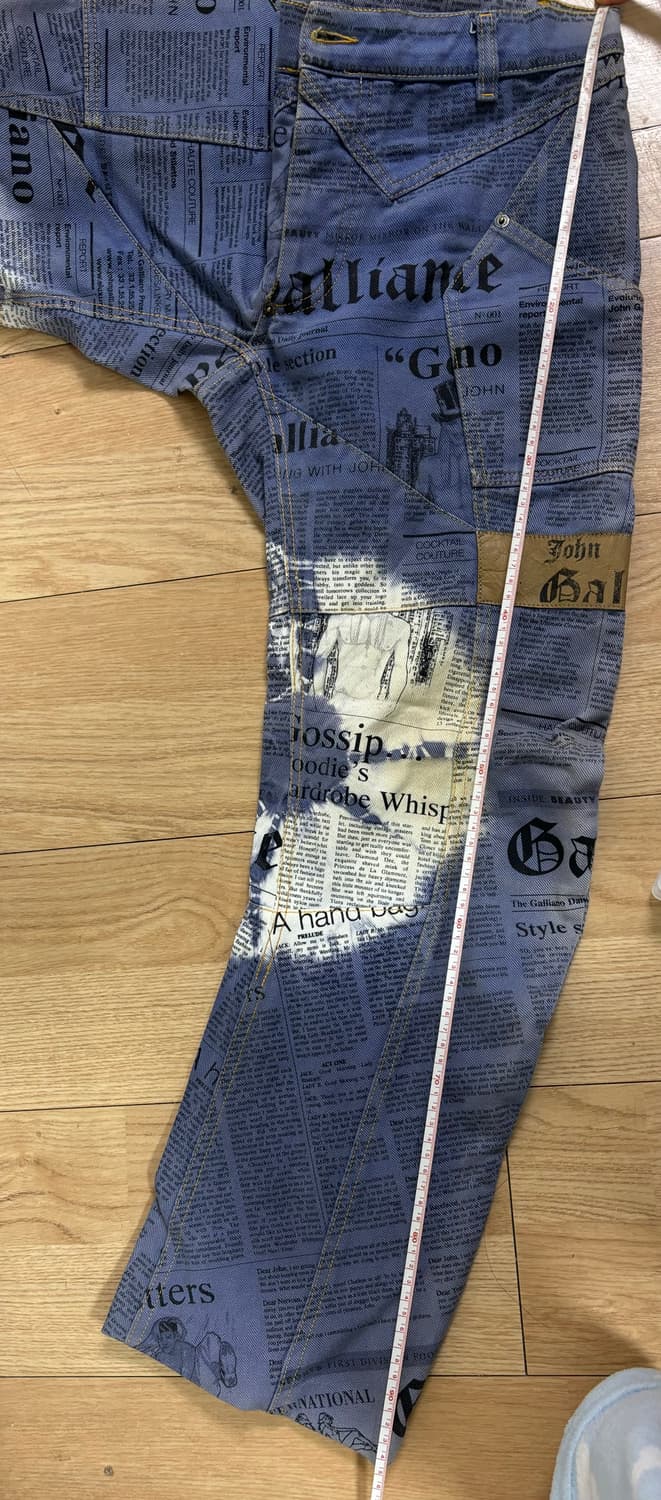 JohnGallianoSS2006 Gazette Denim Pants 상품이미지7