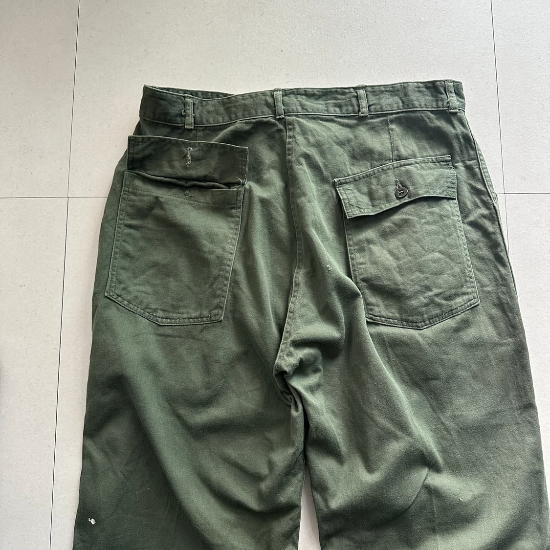 [~70s] 미군 OG-107 퍼티그 팬츠 (베트남전 모델/34인치)  상품이미지7
