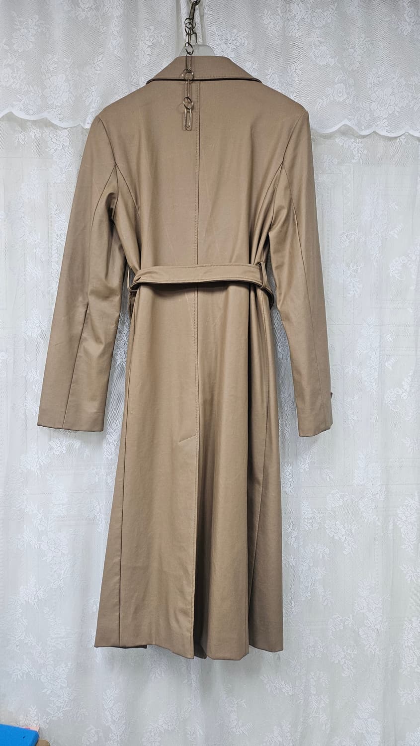 합성피혁 가죽 롱코트  상품이미지2