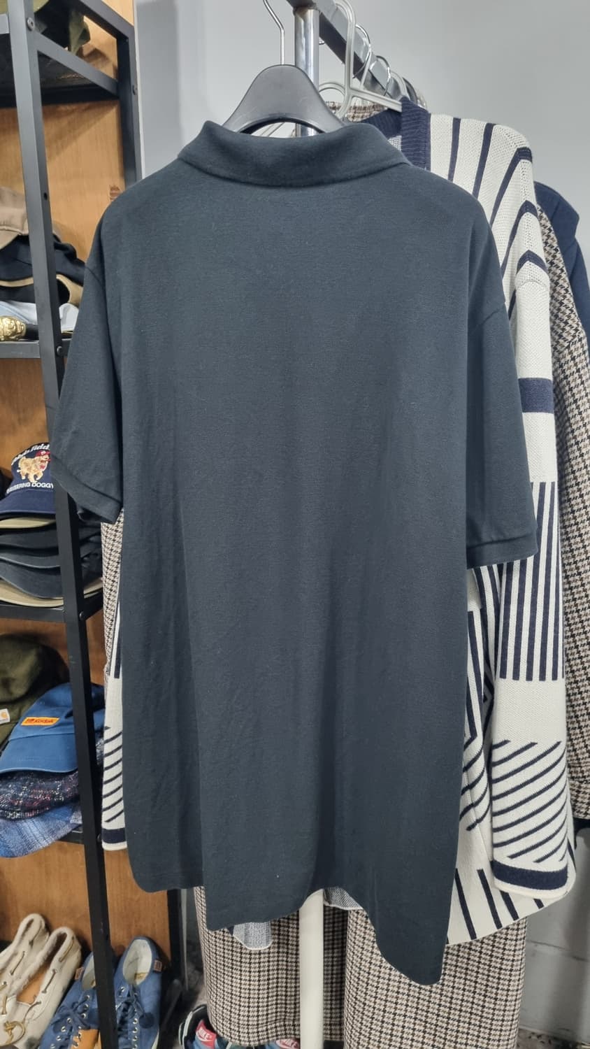 폴로 검정색 피케반팔티 110(xL) 상태10/8 상품이미지3