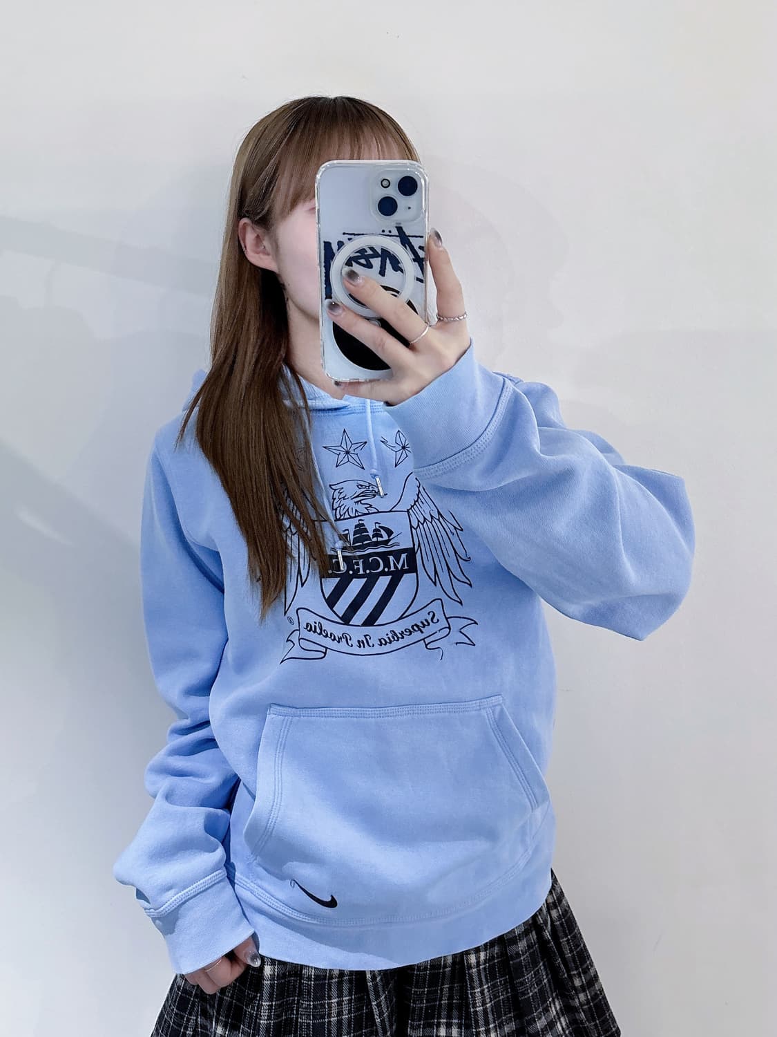 나이키 멘씨티 베이비블루 후드 상품이미지1