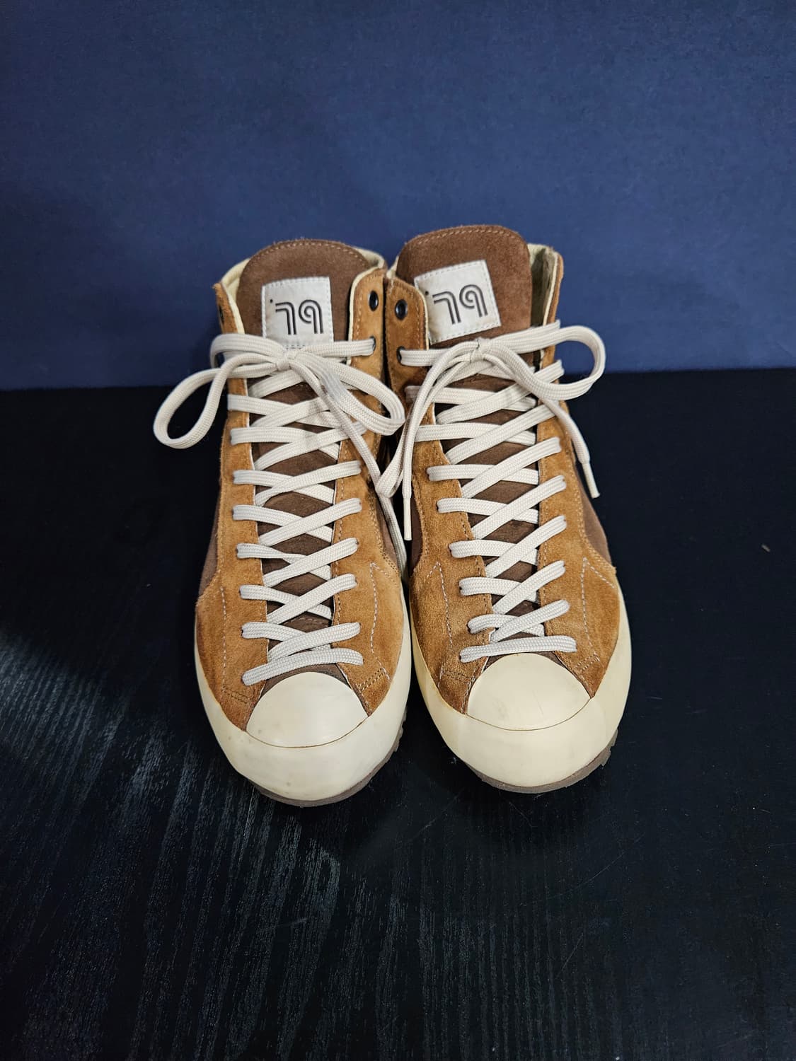 돌로미테 브라운 남성 260~265 하이탑 상품이미지1