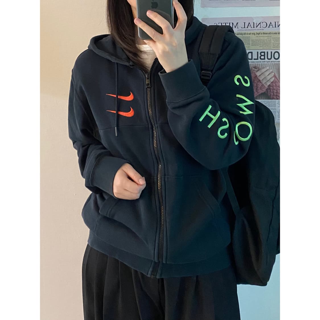 나이키 더블스우시 후드집업 상품이미지1