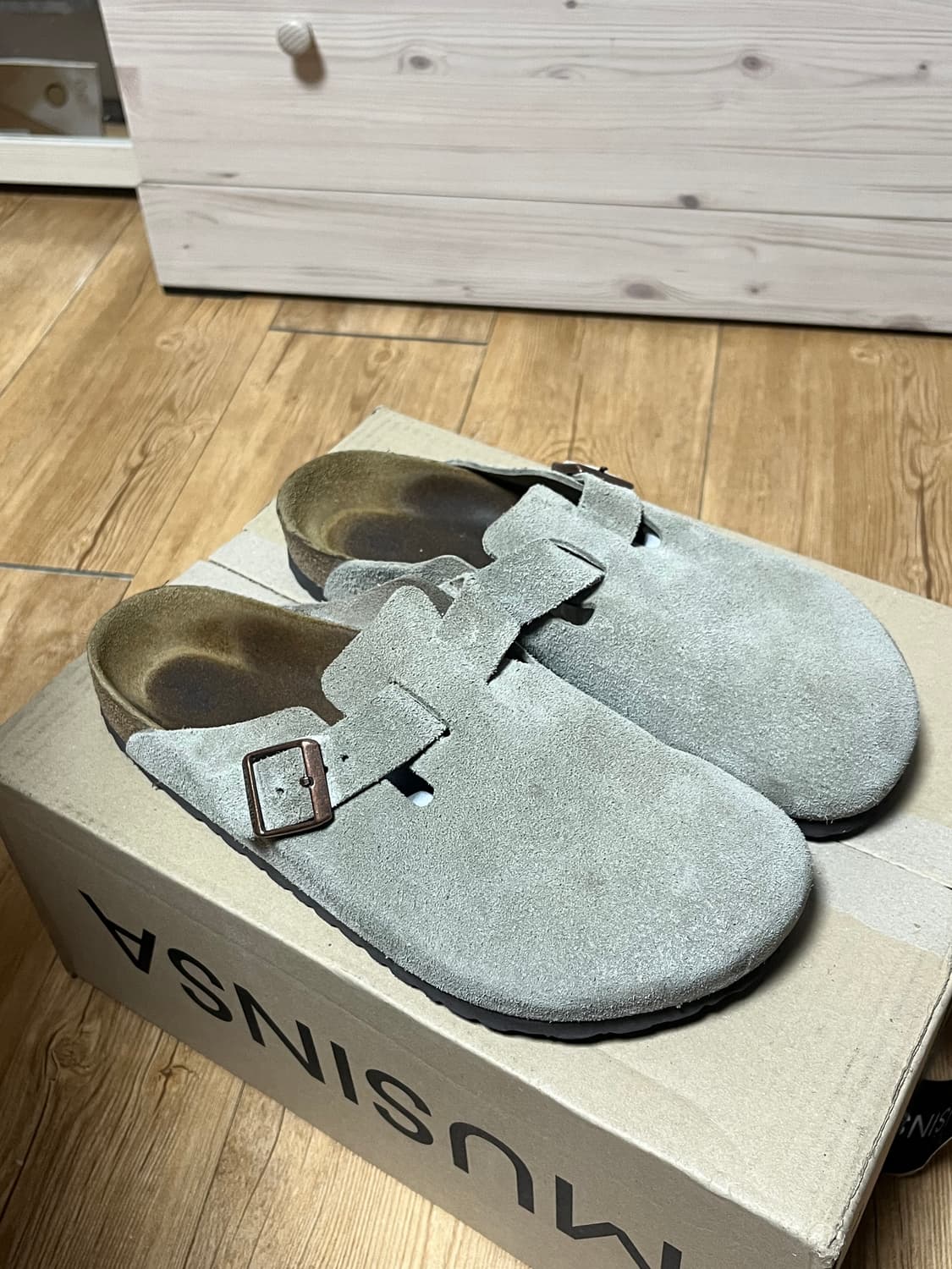 버켄스탁 보스턴 타우페 43 상품이미지1