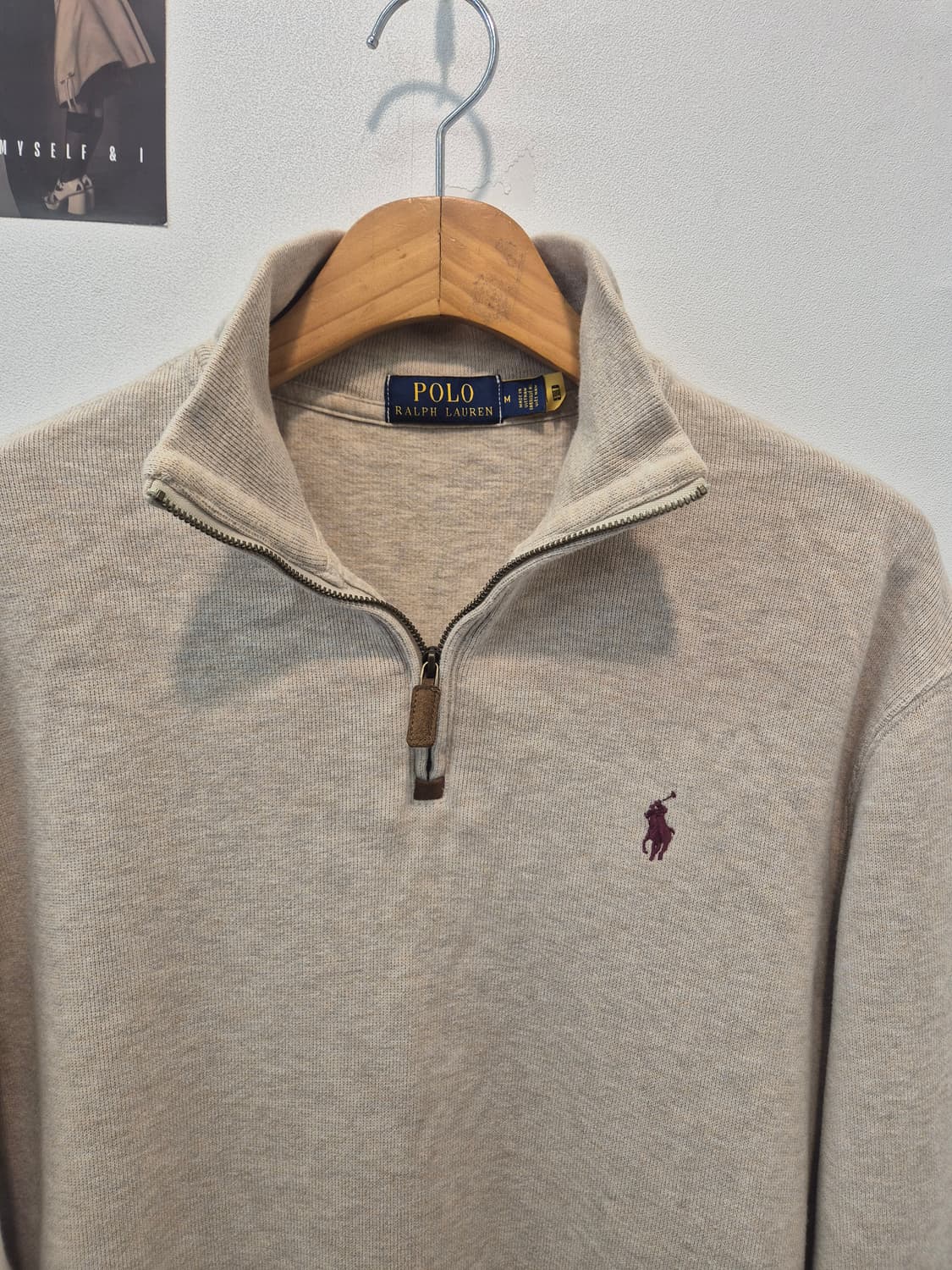 폴로 랄프로렌 남성 반집업 스웨터  M
 상품이미지2