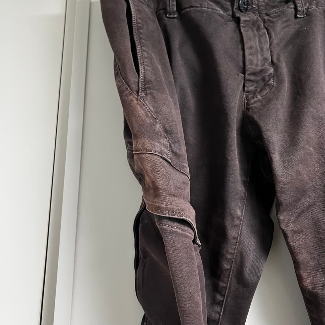 12fw 스톤아일랜드 가먼트다잉 카고팬츠 상품이미지4