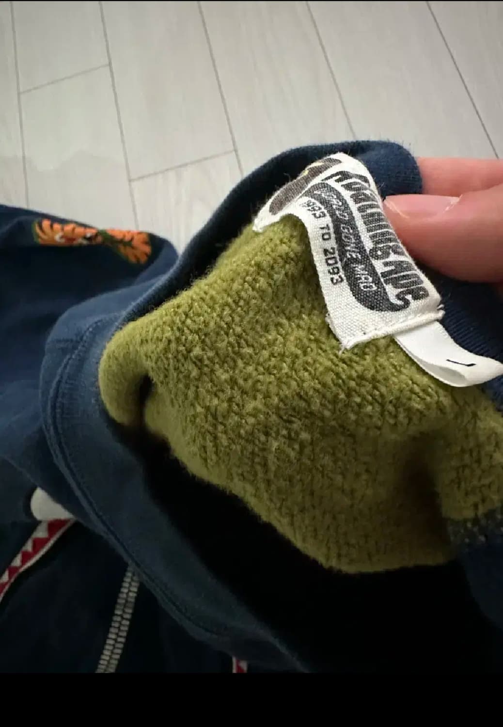 BAPE 정품 약기모 맨투맨 L사이즈 상품이미지3