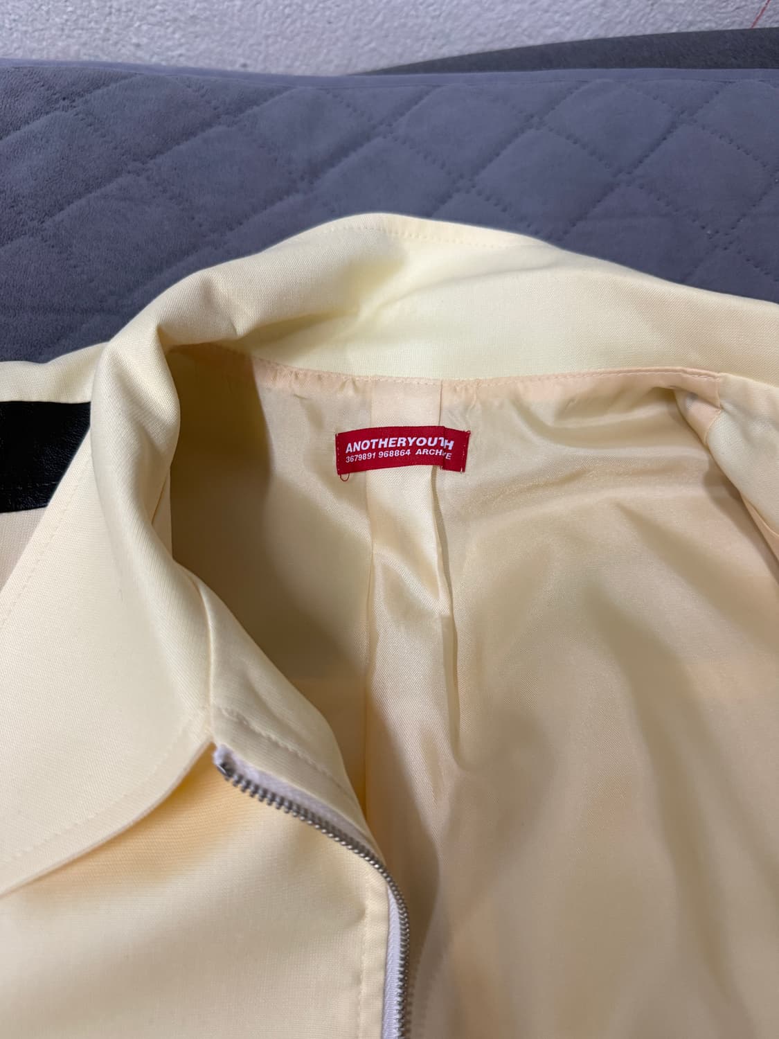 어나더유스 패드 하프 자켓 레몬 상품이미지2