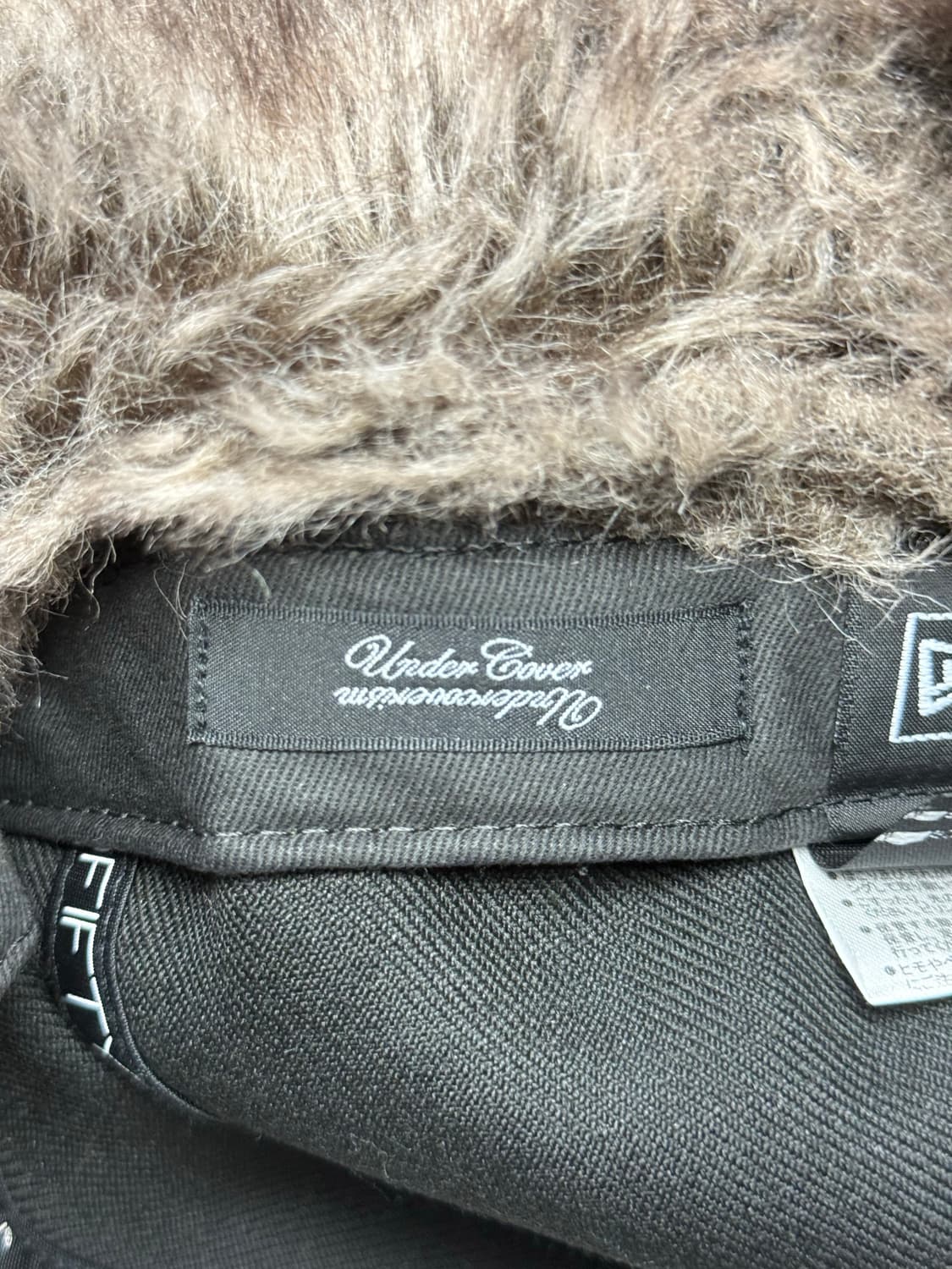 언더커버x뉴에라 no sir 플랩캡 군밤 퍼 모자 상품이미지5