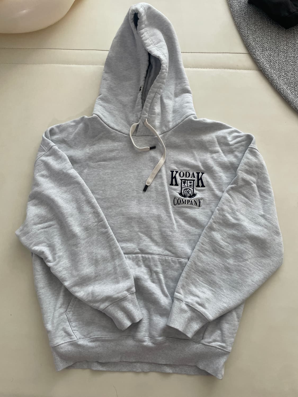 [XL] 코닥 컴퍼니 헤비 후드티 그레이 상품이미지1