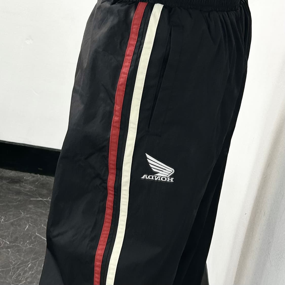 혼다 나일론 와이드 트랙 팬츠 상품이미지3
