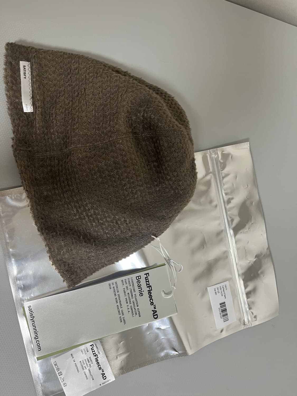 새티스파이 퍼즈플리스 비니 팔콘 상품이미지2