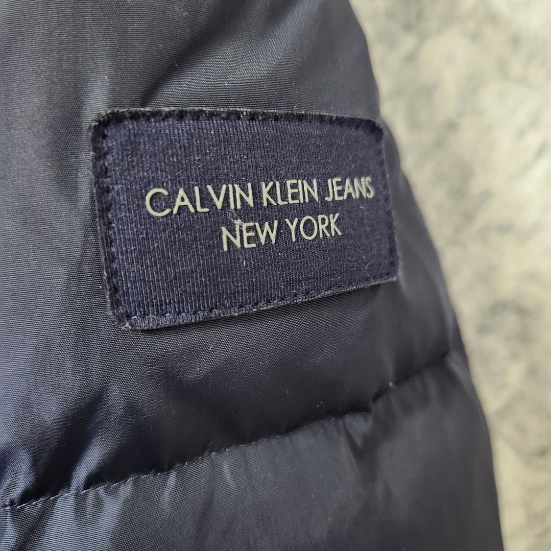 H335 [M] 캘빈클라인 진스 오리털 슬림 패딩 점퍼 상품이미지2