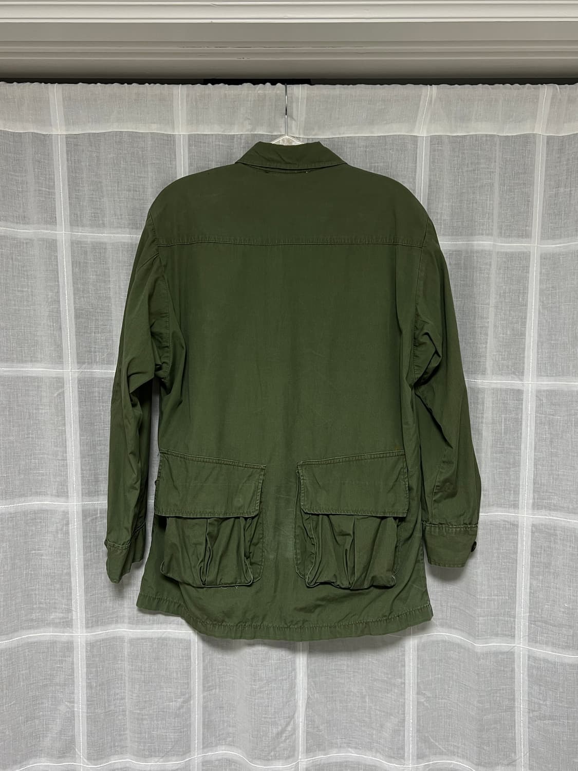 1969s 미군 정글 퍼티그 자켓 오리지널 포플린 소재 상품이미지2