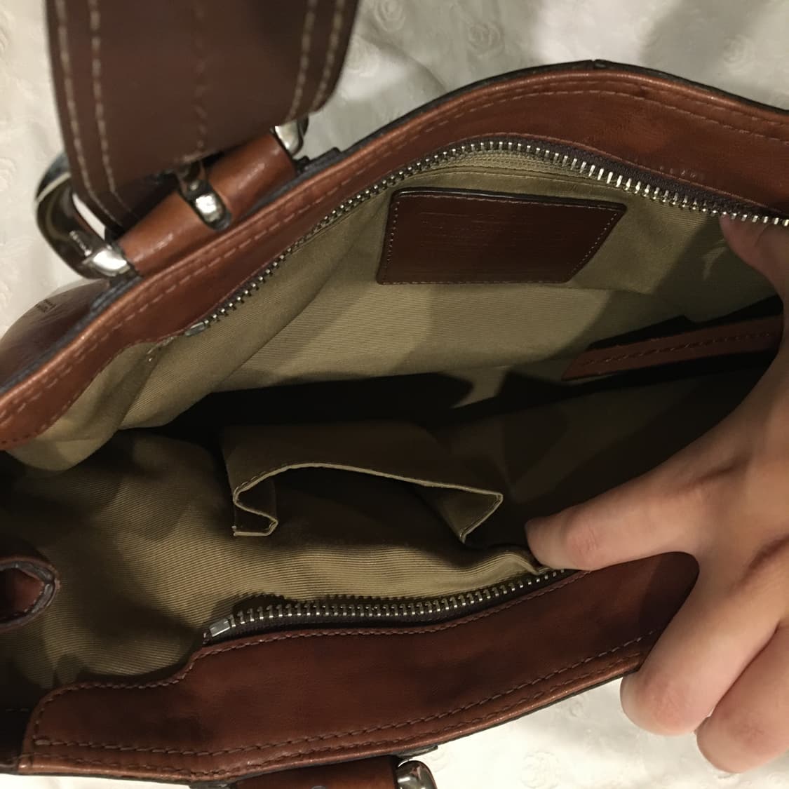 Coach 빈티지 코치 브라운 숄더백 상품이미지6